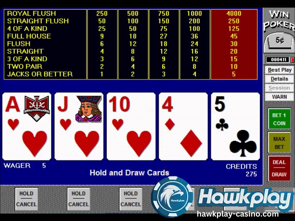 Mga Jack o Better Video Poker Review Tutorial Paano Maglaro Hawkplay