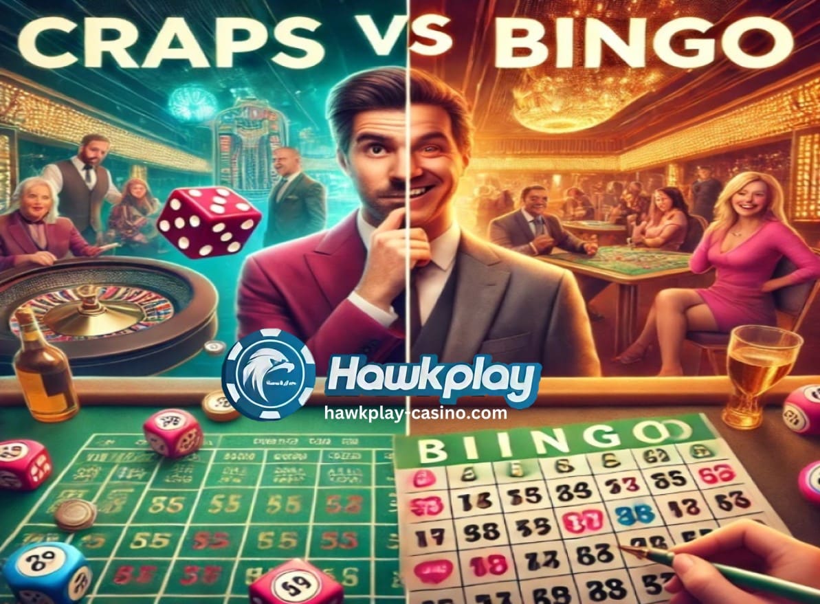 Craps at Bingo Hawkplay